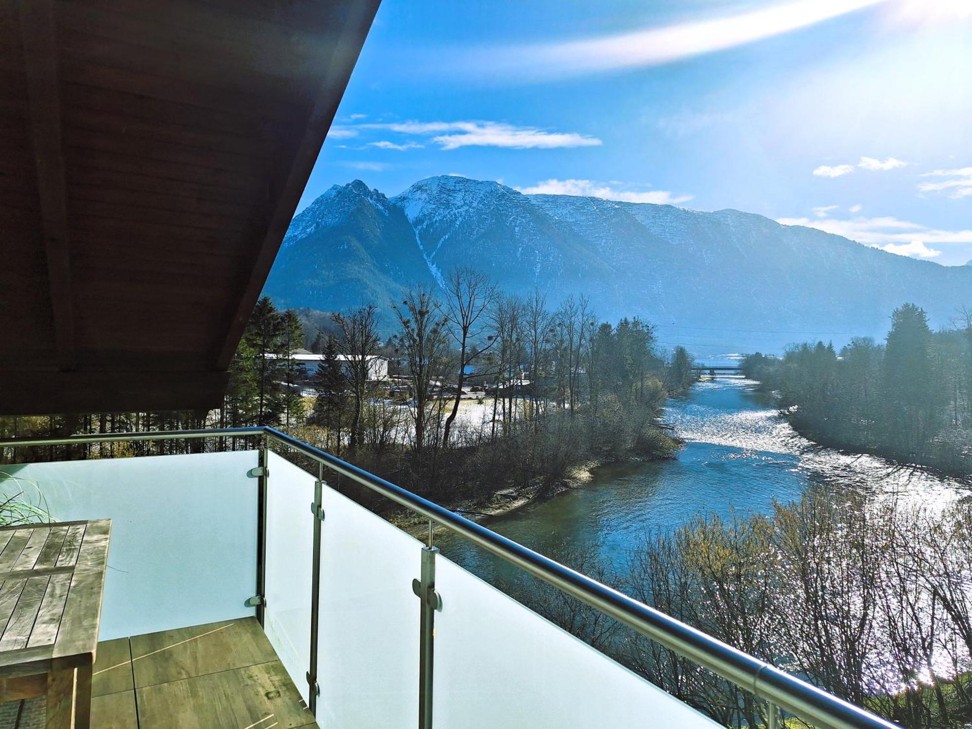 Moderne, Ferienwohnung Mit Seeblick, Near Hallstatt Bad Goisern Exterior foto
